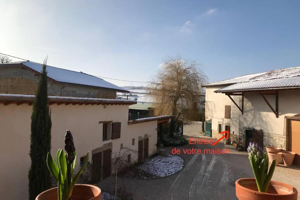 Eyzin-Pinet Le Hameau Du Buron - "Le Petit Buron" - Option Spa מראה חיצוני תמונה